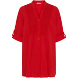 Marta Margherita Shirt - Poppy Red