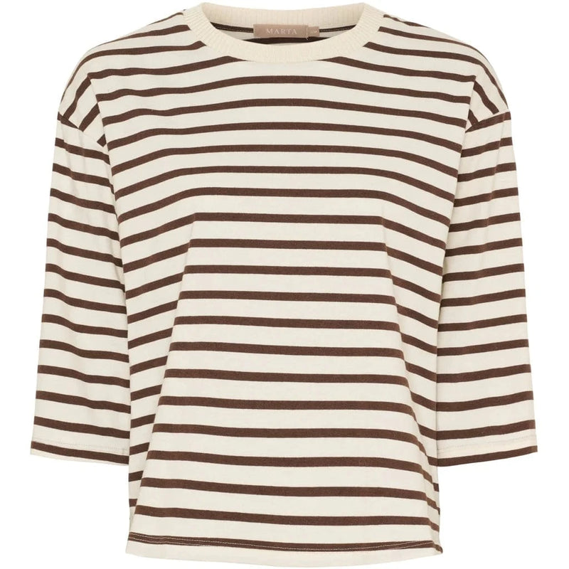 Marta Brooklyn Tee - Beige/Moro