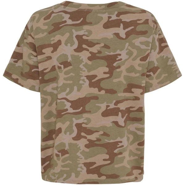 Marta Estrid Tee 22643 - Green Camo