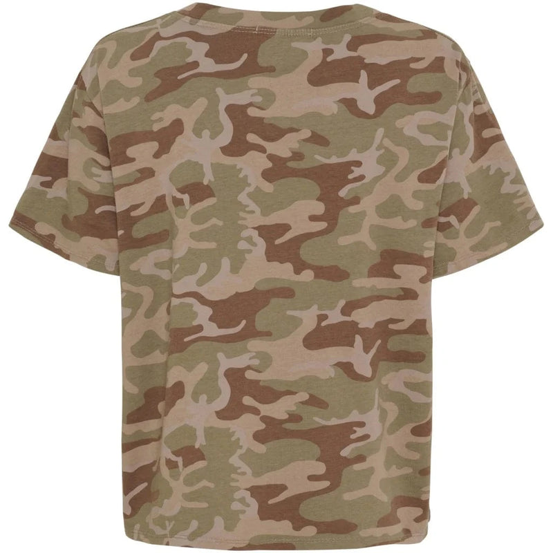 Marta Estrid Tee 22643 - Green Camo