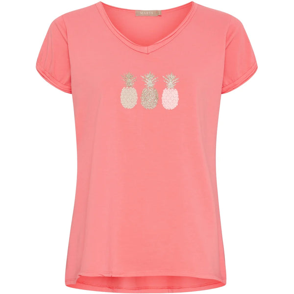 Marta Gemme Tee - Corallo