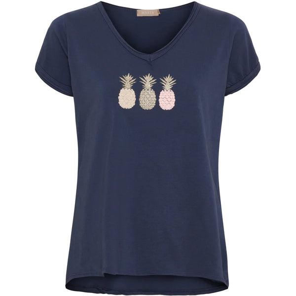Marta Gemme Tee - Dark Blue