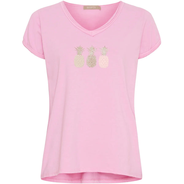Marta Gemme Tee - Pink