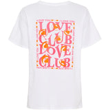 Marta Inge Tee 0532 - White/Pink Fluo