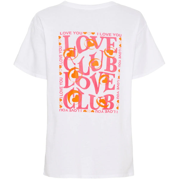 Marta Inge Tee 0532 - White/Pink Fluo