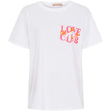 Marta Inge Tee 0532 - White/Pink Fluo