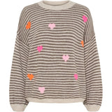 Marta Indie Knit - Beige/Fango