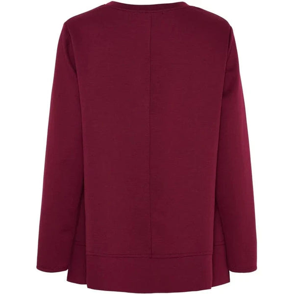 Marta Charline Sweatshirt - Wine