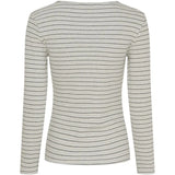 Marta Christel Tee 6452 - Melange/Creme