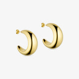 Wolf Jewelry Mindy Hoops - gold