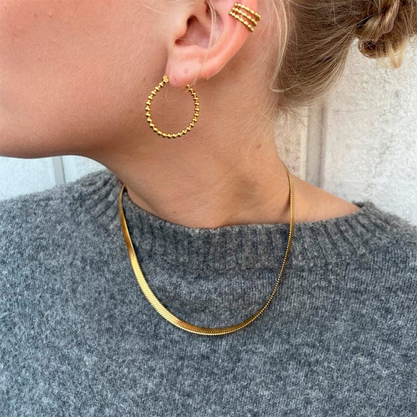 Wolff Jewelry Mini Boble Ear Cuff - Gold