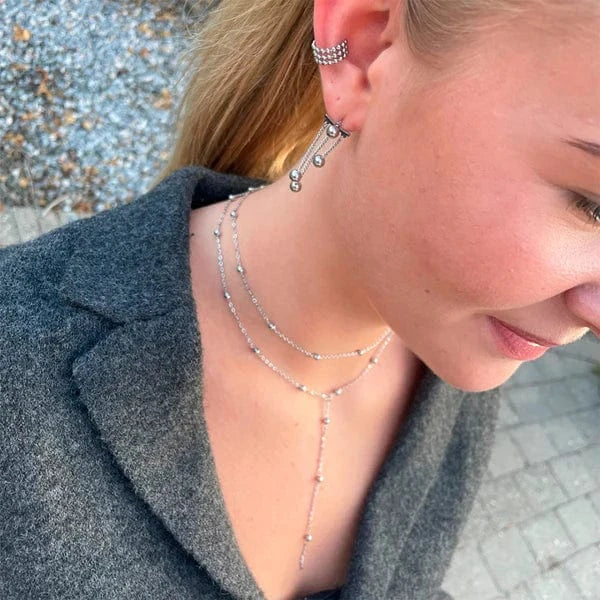 Wolff Jewelry Mini Boble Ear Cuff - Silver