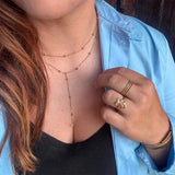 Wolff Jewelry Mini Boble Necklace - 18 karat guldbelagt