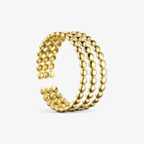 Wolff Jewelry Mini Boble Ring - 18 karat guldbelagt