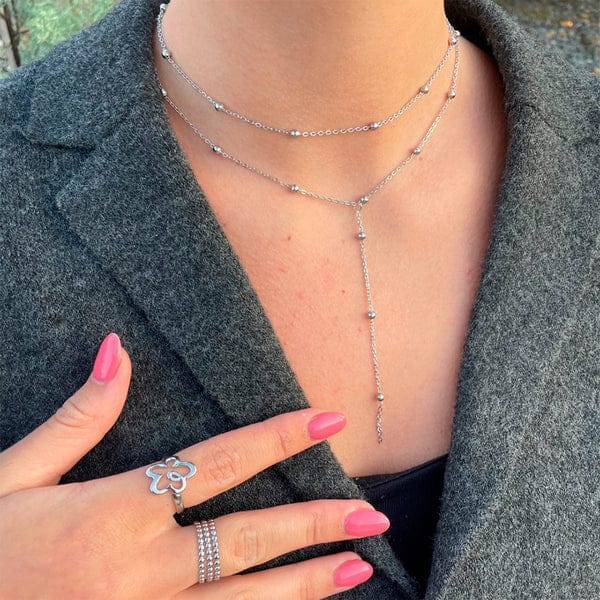 Wolff Jewelry Mini Boble Ring - Sølvfarvet