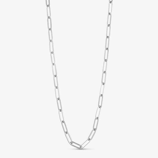 Wolff Jewelry Mini Chain Charm Necklace - Silver