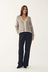 Noella N-Lenda Knit Cardigan - Brown