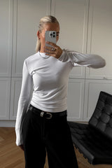 Noella Lidie LS Top - White
