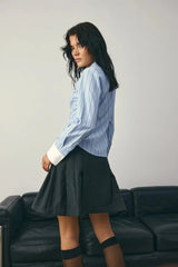 Noella Loyce Shirt - Blue stripe