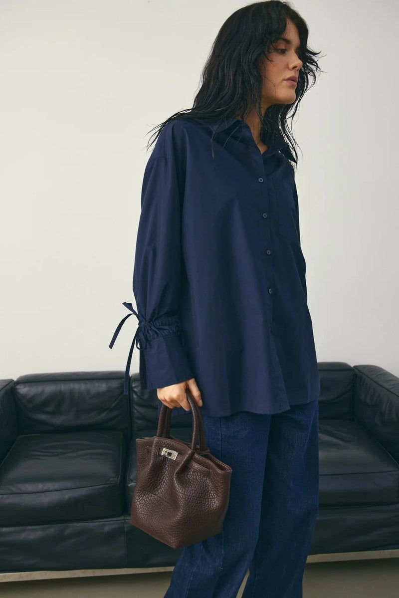 Noella Luwana Shirt - Navy