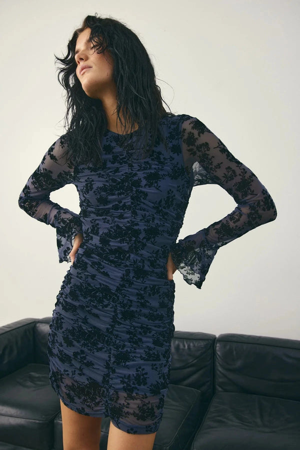 Noella Lavetta Dress - Cobi Blue Print