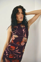 Noella Sutton Dress - Caris Red print