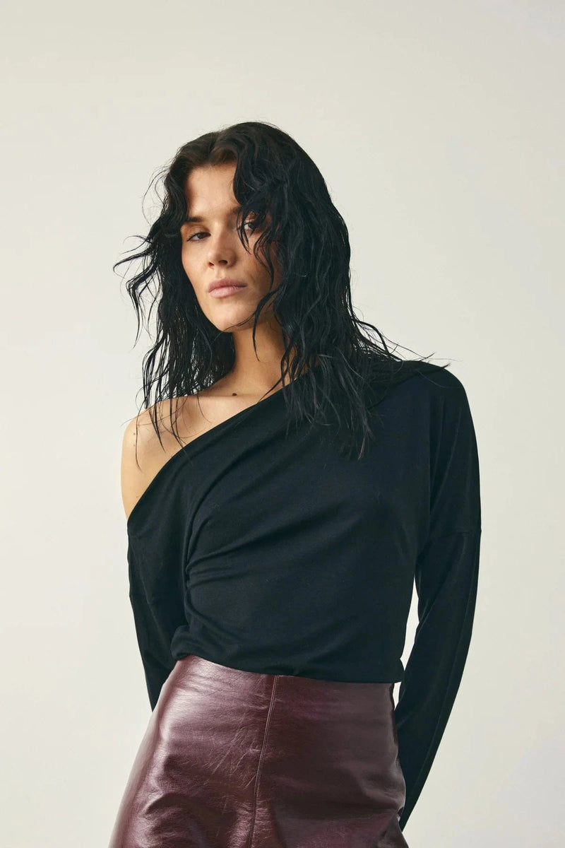 Noella Lanna Top - Black