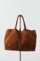 Noella Mallory Bag Real Suede - Chocolate Brown