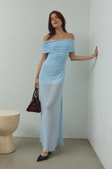 Noella n-Melani Dress - Air Blue