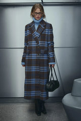 Noella N-Jaci Coat - Daliyah Blue Check