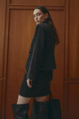 Noella N-Monique Blazer - Black Wash