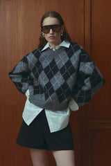 Noella N-Lai Knit - Black Grey Mix