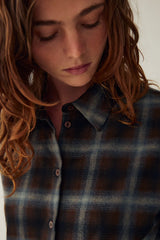 Noella Nila Shirt - Danne Brown Blue Check