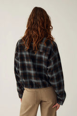 Noella Nila Shirt - Danne Brown Blue Check
