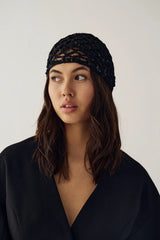 Noella N-Mariposa Knit Hat - Black