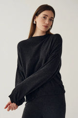 Noella Marly Knit - Dark Grey Melange