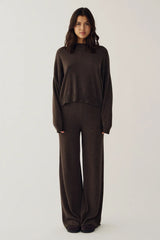Noella Marly Knit - Brown Melange