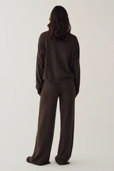 Noella Marly Knit - Brown Melange