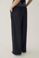 Noella N-Mahala MW Pants - Grey Herringbone