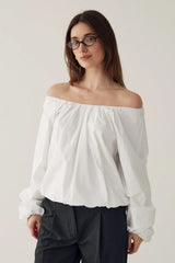 Noella Margie LS Top - White