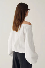 Noella Margie LS Top - White