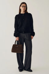 Noella N-Kea Mohair Cardigan - Black