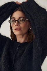 Noella N-Kea Mohair Cardigan - Black