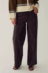 Noella N-Melo MW Pants - Cedar Brown