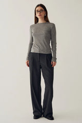 Noella Lidie Top - Medium Grey
