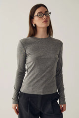 Noella Lidie Top - Medium Grey