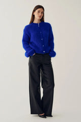 Noella N-Kea Mohair Cardigan - Electric Blue