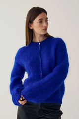 Noella N-Kea Mohair Cardigan - Electric Blue