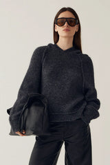 Noella Meeko Knit Dark Grey Melange