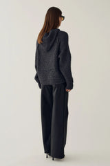 Noella Meeko Knit Dark Grey Melange
